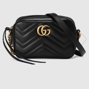 GG Marmont mini shoulder bag with dust bag